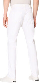 Armani Exchange Heren J13 Slim Jeans (Wit)
