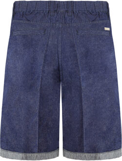 Armani Exchange Heren Navy Denim Shorts - maat