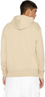 Armani Exchange Heren pull over hoodie (Beige) - maat