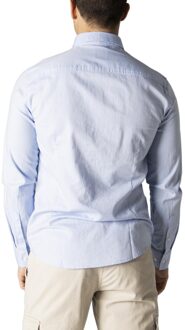 Armani Exchange Heren Shirt - maat 2XL Blauw