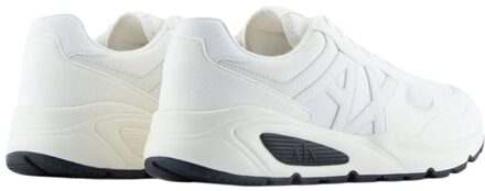 Armani Exchange Heren Sportschoenen (Gebroken wit)