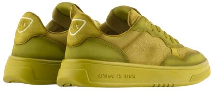 Armani Exchange Heren Sportschoenen (Geel)