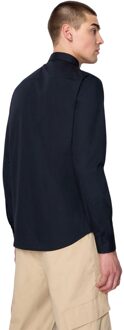 Armani Exchange Heren Zomer Be Ats Shirt (Navy)
