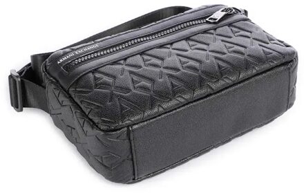 Armani Exchange herenschoudertas Liam Zwart - One Size