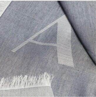 Armani Exchange Herensjaal Essential AX Blauw - One Size