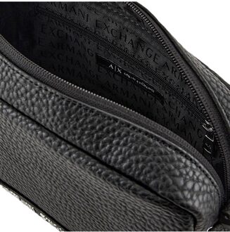 Armani Exchange herentas met adelaar Zwart - One Size