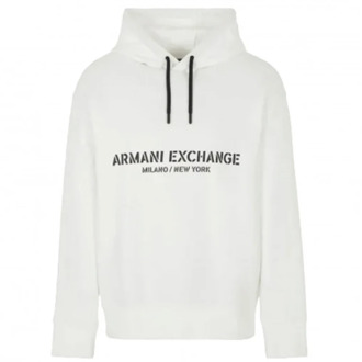 Armani Exchange Hoodie Armani Exchange , White , Heren - Xl,L,M,S,Xs