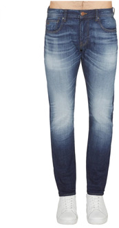 Armani Exchange Klassieke jeans met logo achterop Armani Exchange , Blue , Heren - W30