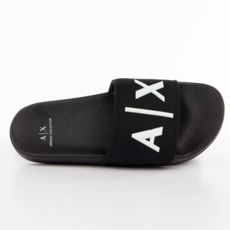 Armani Exchange Milano muiltjes voor heren Zwart - EU 41