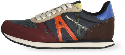 Armani Exchange Multikleur Sneakers voor Heren Armani Exchange , Multicolor , Heren - 40 EU