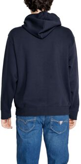 Armani Exchange Oversized Logopatch Hoodie Donkerblauw - EU 44