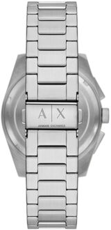Armani Exchange Parker Heren Zilveren Horloge AX2862 - One Size