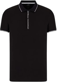 Armani Exchange Polo Shirt Armani Exchange , Blauw , Heren