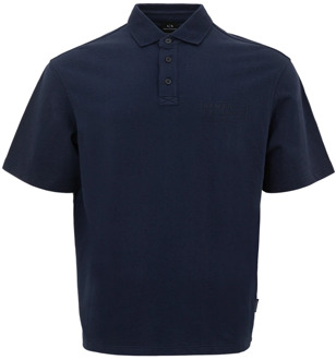 Armani Exchange Polo Shirts Armani Exchange , Blue , Heren - M
