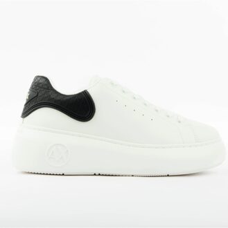 Armani Exchange signature AX sneakers voor dames Wit - EU 38