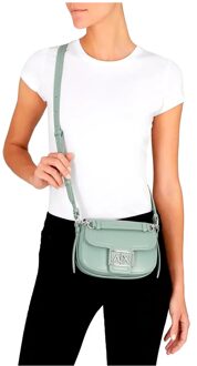 Armani Exchange Signature dameshandtassen Groen - One Size