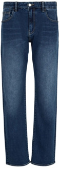 Armani Exchange Slim Fit 5 Zakken Jeans Armani Exchange , Blue , Heren - W33,W32,W36,W31,W34