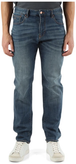 Armani Exchange Slim Fit Five-Pocket Jeans Armani Exchange , Blue , Heren - W30,W32,W34,W31,W38