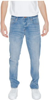 Armani Exchange Slim Fit Heren Jeans Lente/Zomer Collectie Armani Exchange , Blue , Heren - W40 L32,W29 L30,W36 L32,W38 L32,W34 L32,W33 L32,W32 L30,W31 L30
