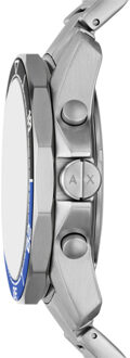 Armani Exchange Spencer Heren Zilveren Horloge AX7166SET