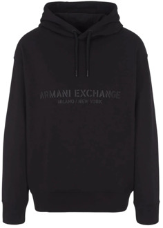 Armani Exchange Stijlvolle Sweater van Armani Exchange Armani Exchange , Black , Heren - 2Xl,Xl,L,M,S