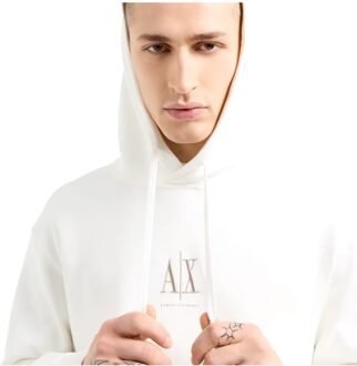 Armani Exchange Sweat Armani Exchange Homme Heritage AX Wit - S