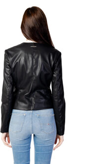 Armani Exchange Synthetisch Leren Jack Zwart - S