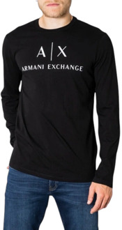 Armani Exchange T-Shirt Armani Exchange , Zwart , Heren - S