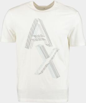 Armani Exchange T-shirt korte mouw 3dztae.zja5z/1116 Wit - L