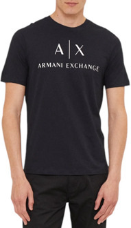 Armani Exchange T-shirt met logo Zwart - S