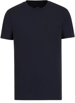 Armani Exchange T-shirt met ronde hals Donkerblauw - XL