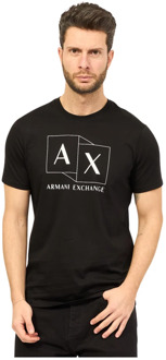 Armani Exchange T-Shirts Armani Exchange , Black , Heren - M