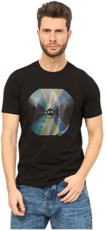 Armani Exchange T-Shirts Armani Exchange , Black , Heren - XL
