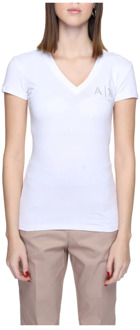 Armani Exchange T-Shirts Armani Exchange , White , Dames - L,M,S,Xs