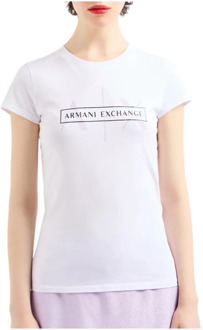 Armani Exchange T-Shirts Armani Exchange , White , Dames - Xl,L,S