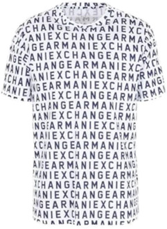 Armani Exchange T-Shirts Armani Exchange , White , Heren - Xl,L,M,S,Xs