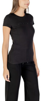 Armani Exchange T-shirts women t-shirt - maat XL Zwart