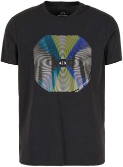 Armani Exchange T-shirts Zwart - XXL