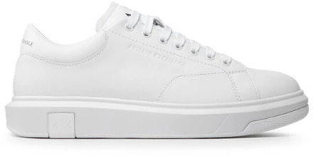 Armani Exchange Witte Sneakers voor Heren Armani Exchange , White , Heren - 39 Eu,45 Eu,40 Eu,41 Eu,42 Eu,44 Eu,43 EU