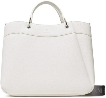 Armani Exchange Witte tassen voor een stijlvolle uitstraling Armani Exchange , White , Dames - ONE Size