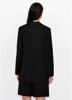 Armani Exchange Women's Armani Exchange Blazer in Black Zwart - EU 38 / UK 10