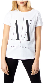 Armani Exchange Women T-Shirt-156773-BB-White