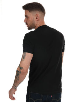 Armani Exchange zwart T-shirt van stretchkatoen voor heren - L