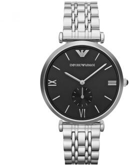 Armani heren AR1676 horloge Zilver