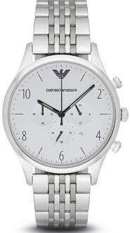 Armani heren AR1879 horloge Zilver