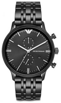 Armani heren AR1934 horloge - maat Zwart