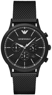 Armani heren AR2498 horloge Zwart