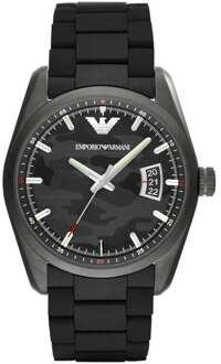 Armani heren AR6052 horloge Grijs - One Size