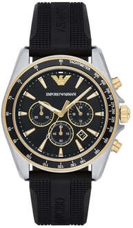 Armani heren AR80003 horloge Zilver