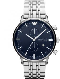 Armani heren AR80013 horloge - maat Zilver